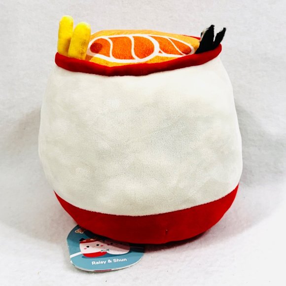 Raisy & Shun Flip a Mallows by Squismallows - Ramen & Sushi roll Plush Toy - Picture 4 of 15
